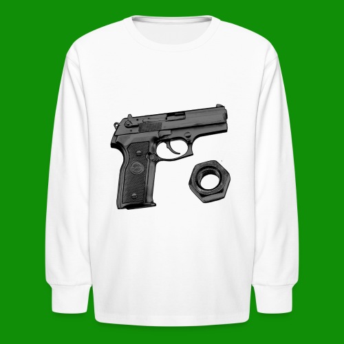 Gun Nut - Kids' Long Sleeve T-Shirt