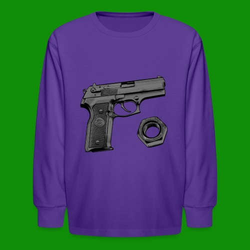 Gun Nut - Kids' Long Sleeve T-Shirt