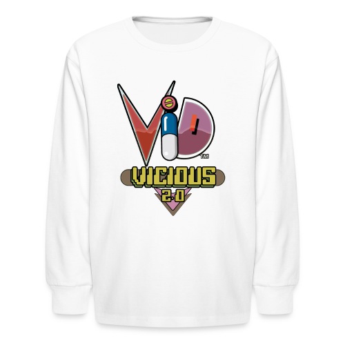 VICIOUS STREET WARE: ViD VICIOUS 2.O [TM] - Kids' Long Sleeve T-Shirt