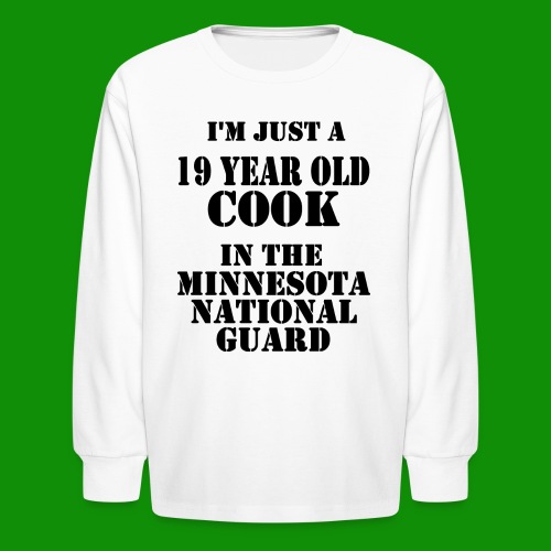 19 Year Old Cook - Kids' Long Sleeve T-Shirt