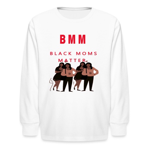 BMM 2 Brown red - Kids' Long Sleeve T-Shirt