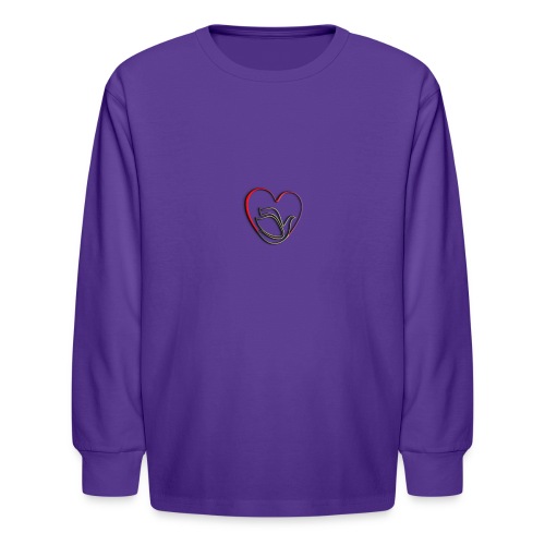Love and Pureness of a Dove - Kids' Long Sleeve T-Shirt