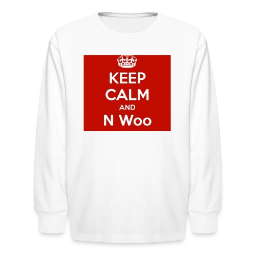 N woo - Kids' Long Sleeve T-Shirt