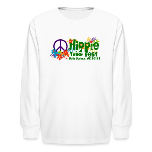 Hippie Tribe Fest! - Kids' Long Sleeve T-Shirt
