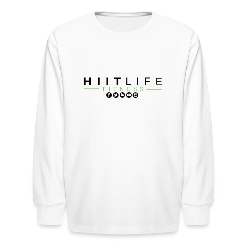 HLFLogosocial - Kids' Long Sleeve T-Shirt