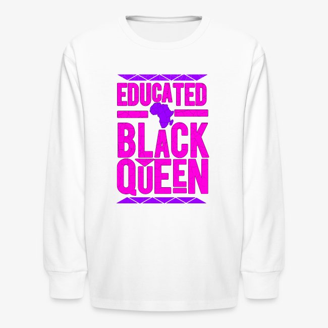 Black Educated Queen Pink