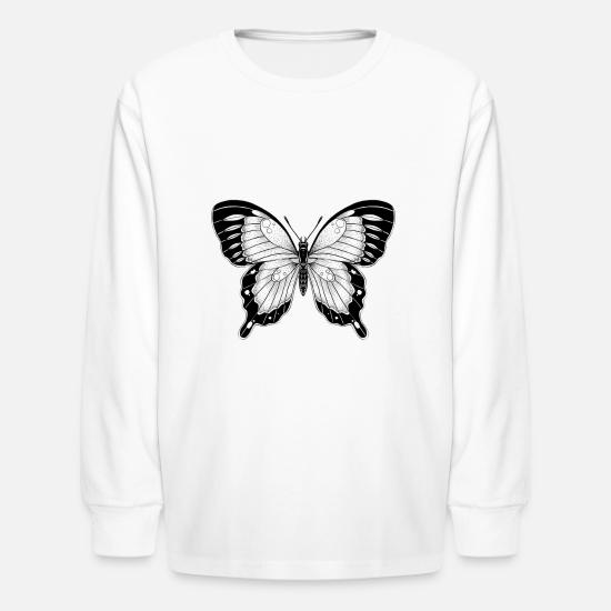butterfly long sleeve shirt