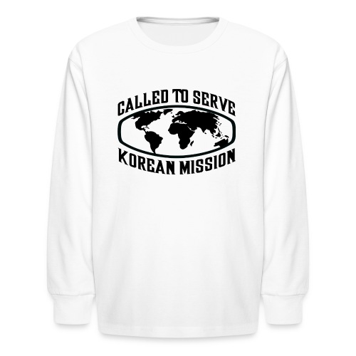 Korean Mission - LDS Mission CTSW - Kids' Long Sleeve T-Shirt