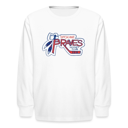 Spokane Braves 90 - Kids' Long Sleeve T-Shirt