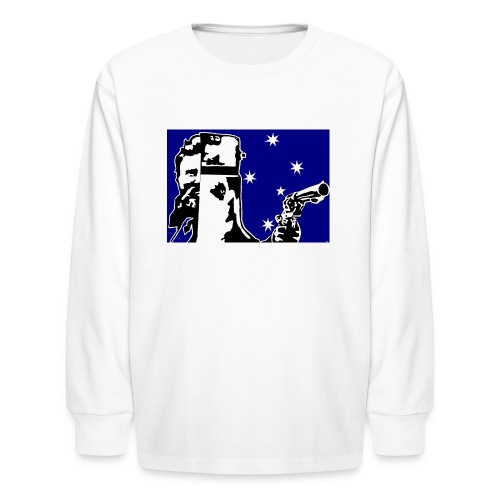 NED KELLY - Kids' Long Sleeve T-Shirt
