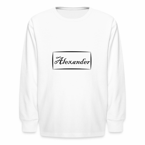 Alexander - Kids' Long Sleeve T-Shirt