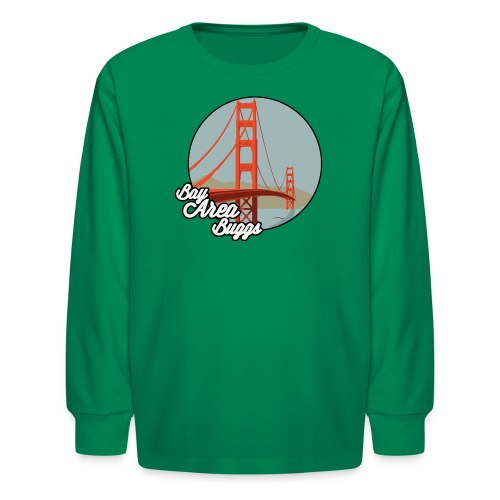 Bay Area Buggs Bridge Design - Kids' Long Sleeve T-Shirt
