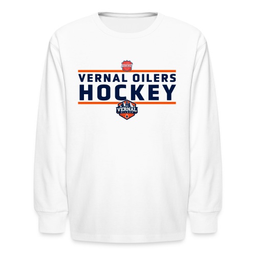 22 Vernal Oilers - Kids' Long Sleeve T-Shirt