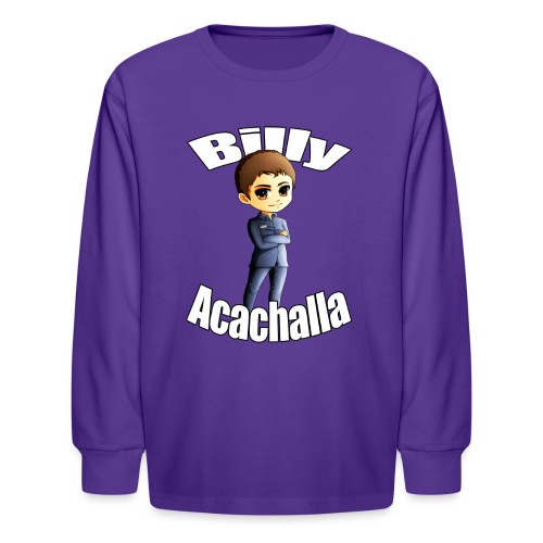 Billy acachalla copy png - Kids' Long Sleeve T-Shirt