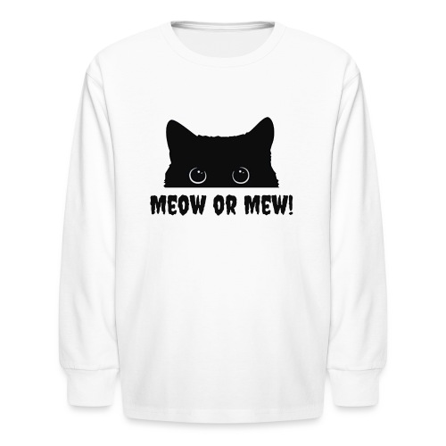 meow - Kids' Long Sleeve T-Shirt