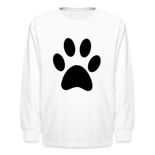 Cat Pew - Kids' Long Sleeve T-Shirt