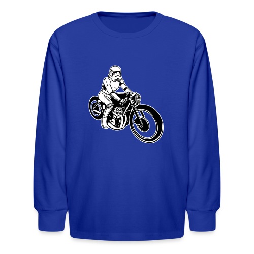 Stormtrooper Motorcycle - Kids' Long Sleeve T-Shirt