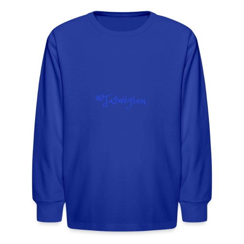 Taswegian Blue - Kids' Long Sleeve T-Shirt