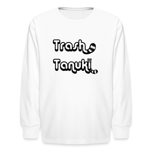 Trash Tanuki - Kids' Long Sleeve T-Shirt