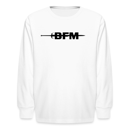 BFM Logo - Kids' Long Sleeve T-Shirt