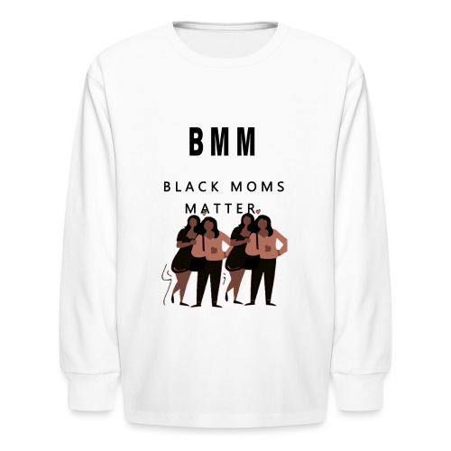 BMM 2 brown - Kids' Long Sleeve T-Shirt