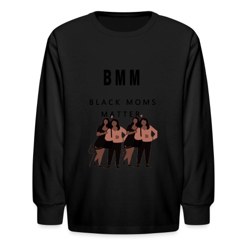 BMM 2 brown - Kids' Long Sleeve T-Shirt