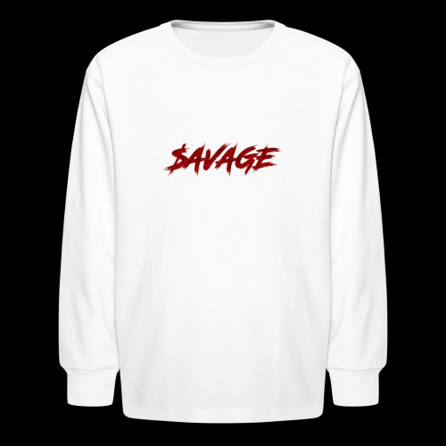 SAVAGE - Kids' Long Sleeve T-Shirt