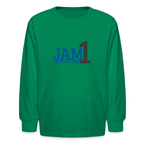 Jam1 Productions logo - Kids' Long Sleeve T-Shirt