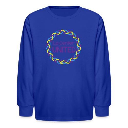 La Center United Logo - Kids' Long Sleeve T-Shirt