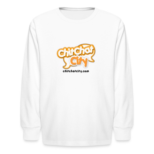 large logo ccc - Kids' Long Sleeve T-Shirt