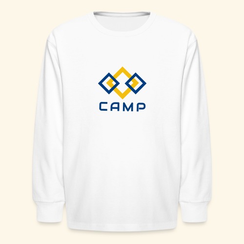 CAMP LOGO and products - Kids' Long Sleeve T-Shirt