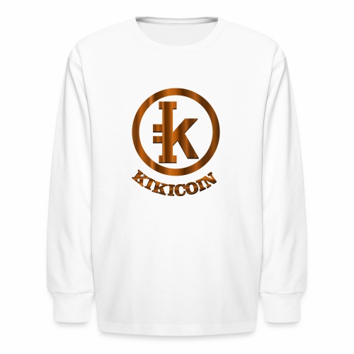 kikicoin new - Kids' Long Sleeve T-Shirt