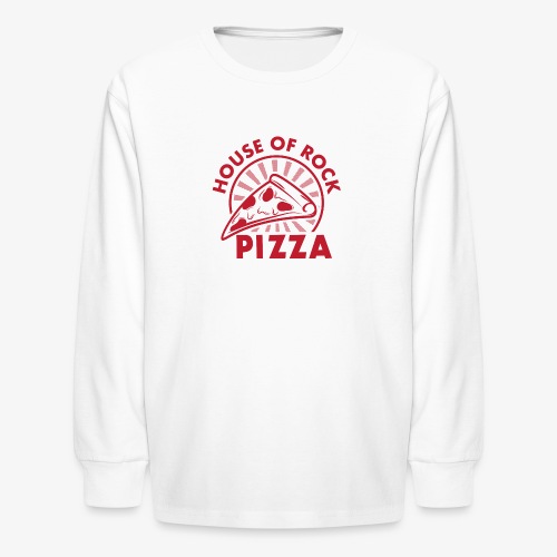 HOR Pizza Red - Kids' Long Sleeve T-Shirt