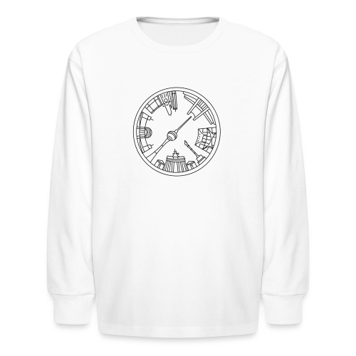 Berlin emblem - Kids' Long Sleeve T-Shirt