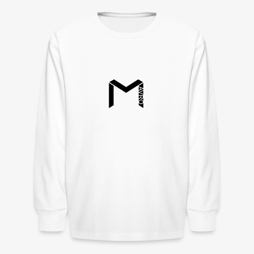 mavro logo v2 - Kids' Long Sleeve T-Shirt