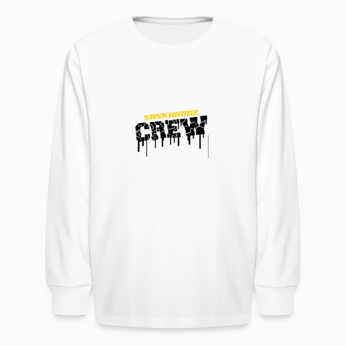 saskhoodz crew - Kids' Long Sleeve T-Shirt