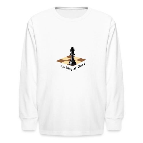 King Of Chess - Kids' Long Sleeve T-Shirt