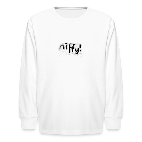 Niffy's Sway Design - Kids' Long Sleeve T-Shirt
