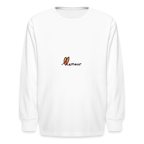 llamour logo - Kids' Long Sleeve T-Shirt