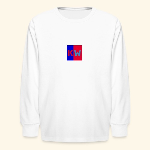 Kalani wipou logo shirt - Kids' Long Sleeve T-Shirt