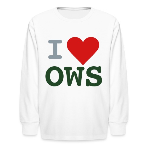 I OWS - Kids' Long Sleeve T-Shirt