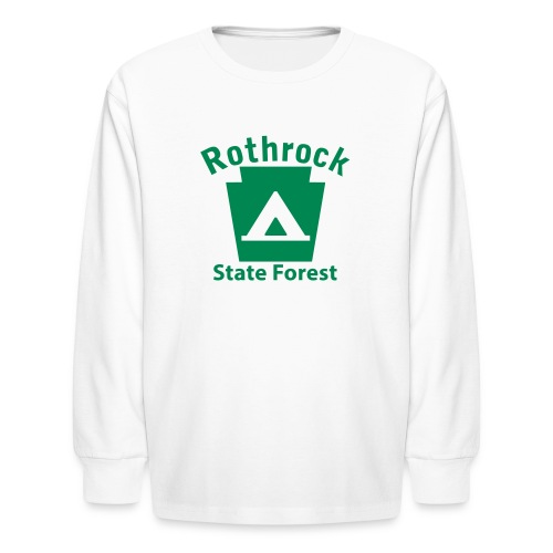 Rothrock State Forest Camping Keystone PA - Kids' Long Sleeve T-Shirt