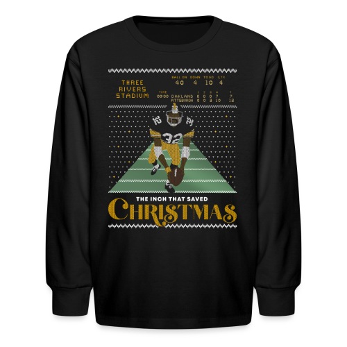 The Inch That Saved Christmas - Kids' Long Sleeve T-Shirt