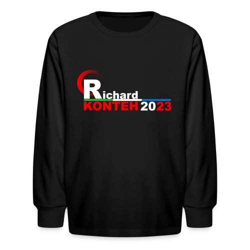 Dr. Richard Konteh 2023 - Kids' Long Sleeve T-Shirt