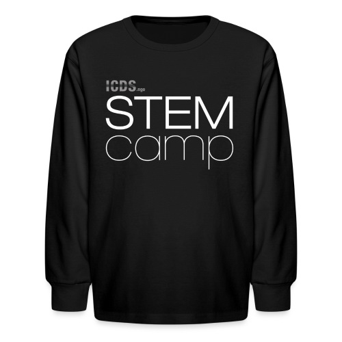 ICDSngo STEMcamp 01A - Kids' Long Sleeve T-Shirt