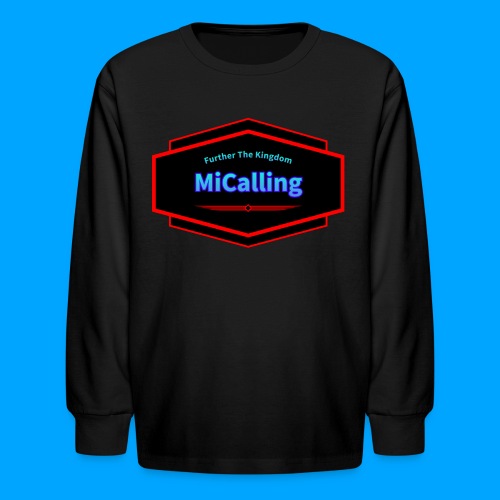 MiCalling Full Logo Product (With Black Inside) - Kids' Long Sleeve T-Shirt