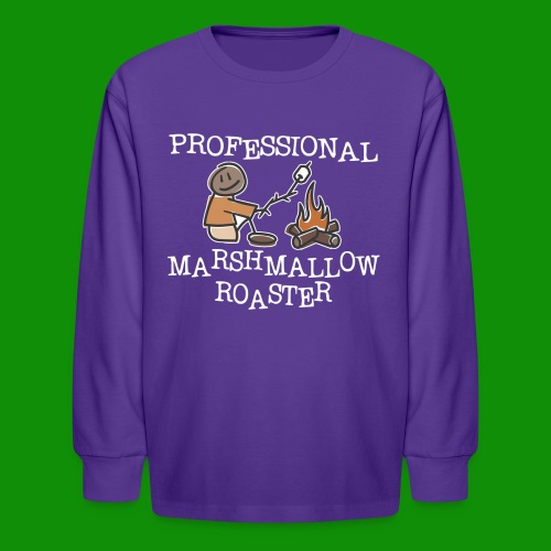 Professional Marshmallow roaster - Kids' Long Sleeve T-Shirt