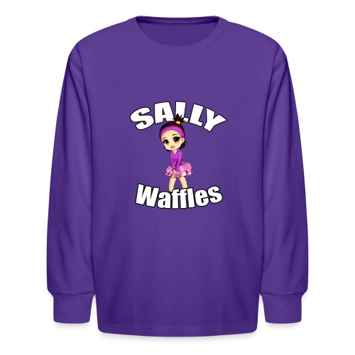Sally Waffles - Kids' Long Sleeve T-Shirt