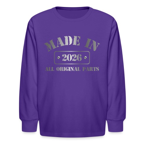 Made in 2026 - Kids' Long Sleeve T-Shirt