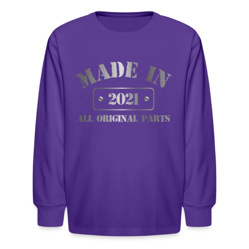 Made in 2021 - Kids' Long Sleeve T-Shirt